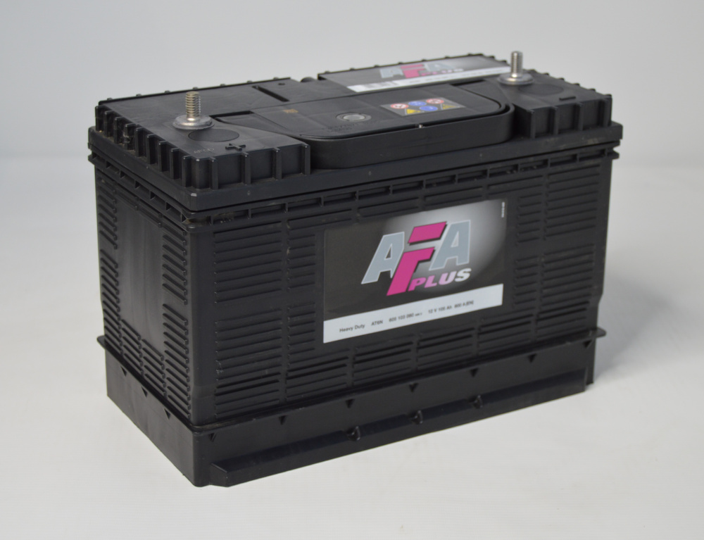 Аккумулятор AFA PLUS 105Ah Прямая +/- клеммы резьбовые (Америка)