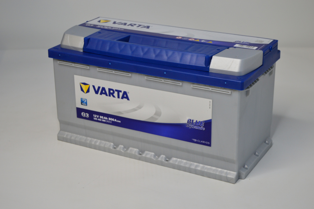 Аккумулятор VARTA Blue Dynamic 95Ah Обратная -/+ Азия